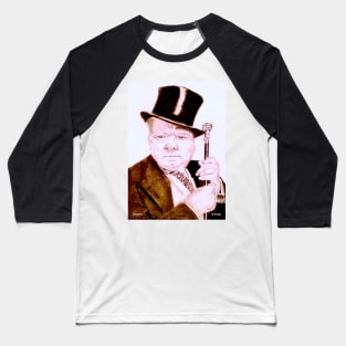 W C Fields (Comedian) Baseball T-Shirt